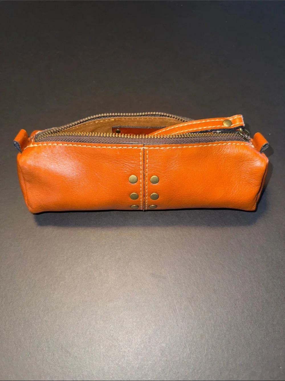 Patricia Nash Leather Zip Pouch -
